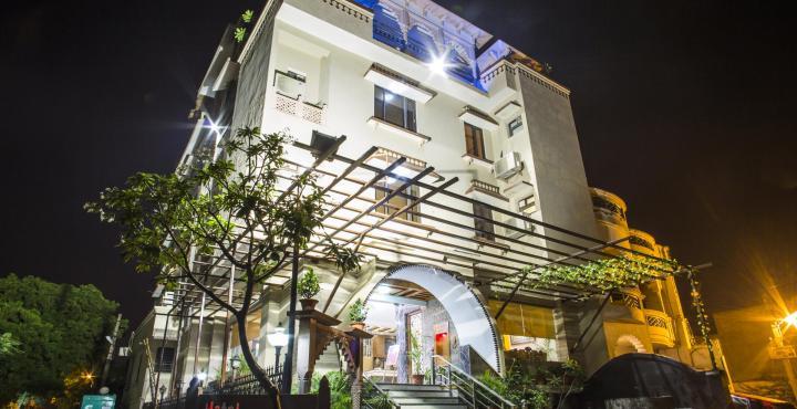 Oyo Flagship Hotel Rudra Palace Agra  Bagian luar foto