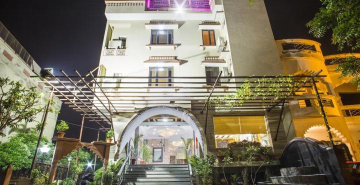 Oyo Flagship Hotel Rudra Palace Agra  Bagian luar foto